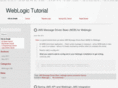weblogictutorial.com