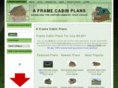 aframecabinplans.com