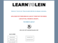 learntolein.com