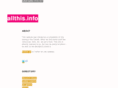 allthis.info