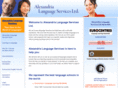 alexandrialanguageservicesltd.com