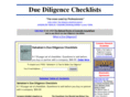 duediligencechecklist.com