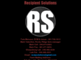 recipientsolutions.com