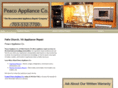 peacoappliance.com