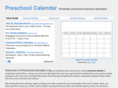 preschoolcalendars.org