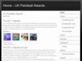ukpaintballawards.com