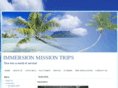 immersionmissiontrips.com