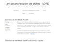 leyprotecciondatoslopd.com