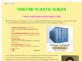 prefabplasticshed.com