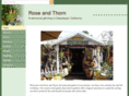 roseandthornca.com