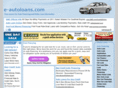e-autoloans.com