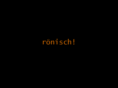 roenisch.net