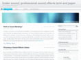 undersound.org