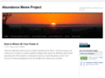 abundancememeproject.com