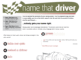 namethatdriver.com