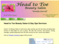 headtotoebeautysalon.com