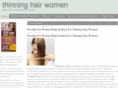 thinninghairwomen.net