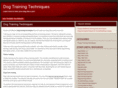 dogtrainingtechniques.org