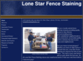 lonestarfencestaining.com