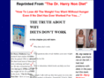 drharrywhydietsdontwork.com