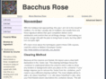 bacchusrose.com