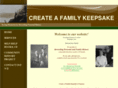 createafamilykeepsake.com