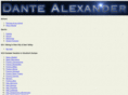 dantealexander.com