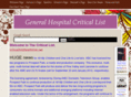 generalhospitalcriticallist.com