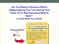 findajobinmedicalsales.com