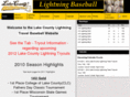 lakecountylightningbaseball.com