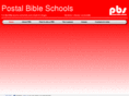 postalbibleschool.com