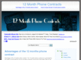 12monthphonecontracts.com