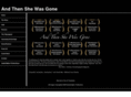 andthenshewasgone.com