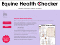 equinehealthchecker.com