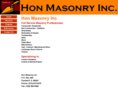 honmasonry.com