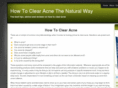 howtoclearacne.net