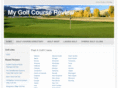 mygolfcoursereview.com