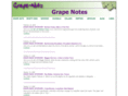 grape-notes.com