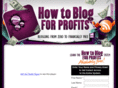 howtoblogforprofits.com