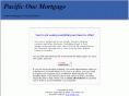 pacificonemortgage.com