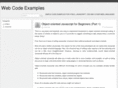 webcodeexamples.com