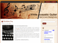 whiteacousticguitar.com