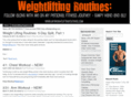 myweightliftingroutines.com