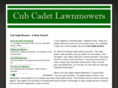 cubcadetlawnmowers.net