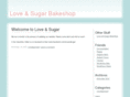 loveandsugarbakeshop.com