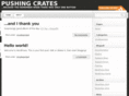 pushingcrates.com