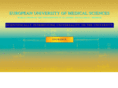 europeanuniversityofmedicalsciences.com