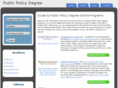 publicpolicydegree.org
