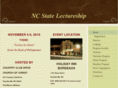 ncstatelectureship.org