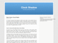 clockshadow.com